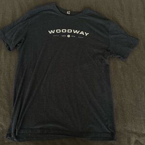 Woodway Fitness Gray Short Sleeve Tee